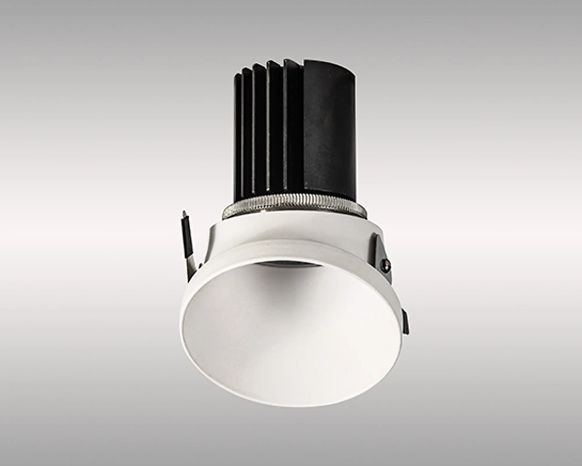 Balla 12 Tridonic Powered 12W 2700K 1200lm 36° CRI>90 LED Engine White Fixed Recessed Spotlight, IP20 DM202311  Dlux Balla 12